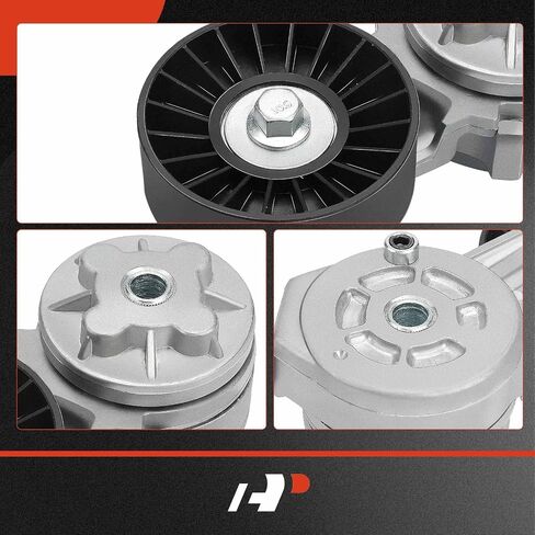 مجموعة شداد الحزام الممتازة مع بكرة متوافقة مع Ford F-150 1987-1996، F-250 1987-1996، F-350 1987-1996، E-150 Econoline 1987-1996، E-250 Econoline، E-350 Econoline Club Wagon، Bronco in Saudi Arabia