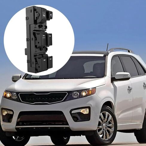 Master Power Window Switch Control Driver Side for 2010 2011 2012 2013 2014 Sorento Car Accessories 93570-2P100VA in Saudi Arabia