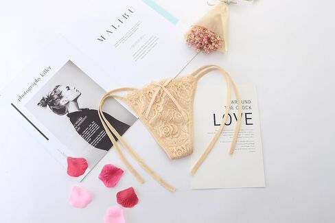Women's Lace Bikini Panties Tie-Side Underwear Soft Comfortable Stretch 8 Colors in Saudi Arabia