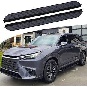 FTAPACCE 2PCS Side Steps Running Boards Nerf Bars Side Pedal Protector Fits for Lexus TX 350 500h 550h 2024 2025 2026 (LHB) in Saudi Arabia
