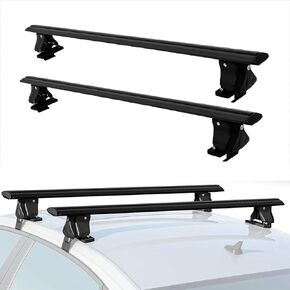 Without Side Rails Roof Rack Cross Bars Compatible with Chevy Colorado 2023 2024 2025 Lockable Crossbars Adjustable Cargo Bars Carrier Rooftop Luggage Crossbar in Saudi Arabia
