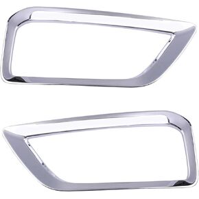 Fit for Hyundai Kona 2018-2022,Car Fog Light Cover,2 Pcs ABS Car Front Bumper Fog Light Lamp Cover Trim Molding in Saudi Arabia