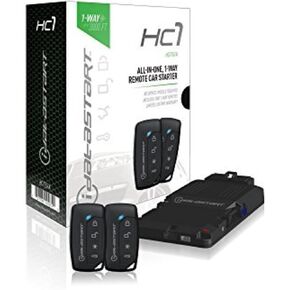 iDatastart 1-Way Remote Car Starter from iDatalink HC1151A Includes 2 Controller 3000 Feet Range fits Over 10000+ Vehicles in Saudi Arabia