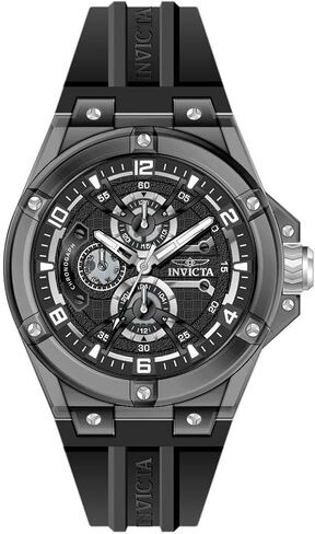 Invicta Racing Men 46mm Plastic Black Black dial VH67 Quartz in Saudi Arabia