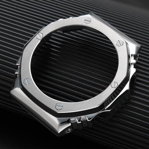 Suitable for Casio G-SHOCK Series GA2100 - Metal Solid Steel Watch Band/Stainless Steel Watch Band in Saudi Arabia