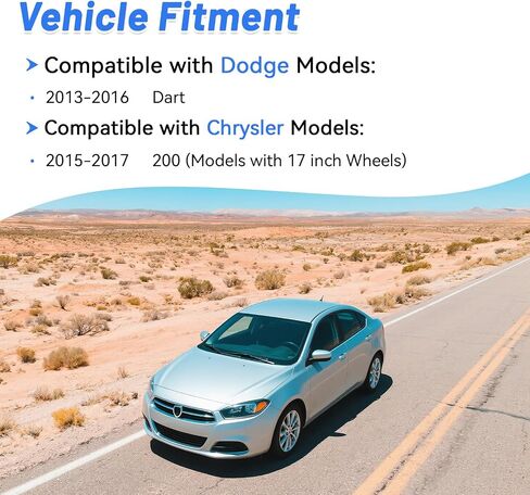 10Pcs Front End Suspension Kit Compatible with 2013-2016 Dodge Dart & 2015-2017 Chrysler 200, 2 Lower Control Arms with Ball Joints 2 Sway Bar Links 4 Inner Outer Tie Rods 2 Boots Replacement in Kuwait