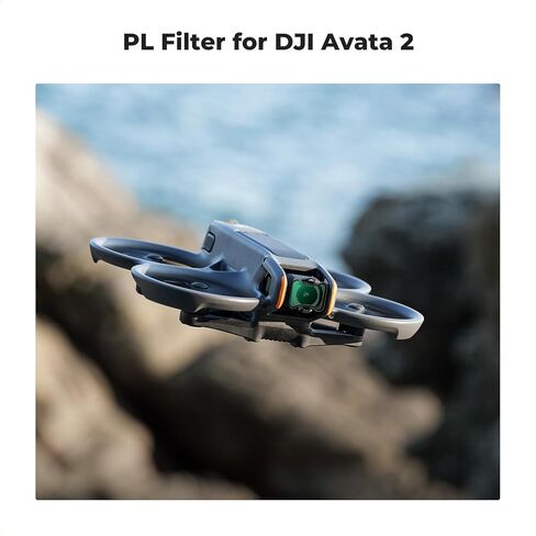K&F Concept Upgrade 4Pack ND Filter Kit Compatible with DJI Avata 2, ND8 ND16 ND32 ND64 Neutral Density Filters Drone Lens Accessories, Multi-Coated HD Optical Glass/Gimbal Safe in Saudi Arabia