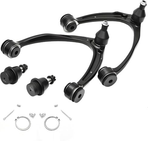 10Pcs Front End Suspension Kit Compatible with 2013-2016 Dodge Dart & 2015-2017 Chrysler 200, 2 Lower Control Arms with Ball Joints 2 Sway Bar Links 4 Inner Outer Tie Rods 2 Boots Replacement in Kuwait