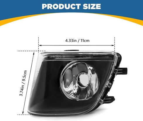 TOPUS Pair Fog Lights For 2011-2013 BMW 740i F01 740Li F02,for 2009-2013 BMW 750i F01 750Li F02,for 2010-2013 BMW 750i xDrive F01 750Li xDrive F02 63177182195 63177182196 Left & Right Side W/O Bulbs in Saudi Arabia