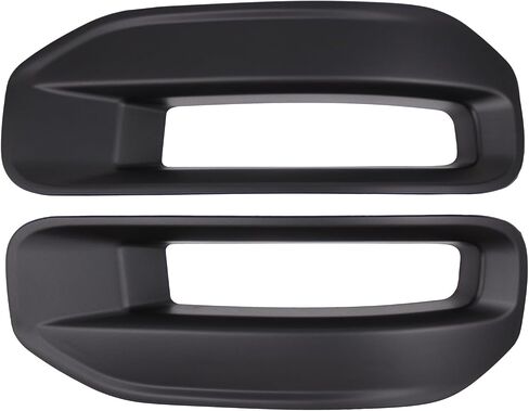 MOTOKU Front Driver and Passenger Side LED Fog Light Cover Bezel for Ram 1500 2019-2024 in Saudi Arabia