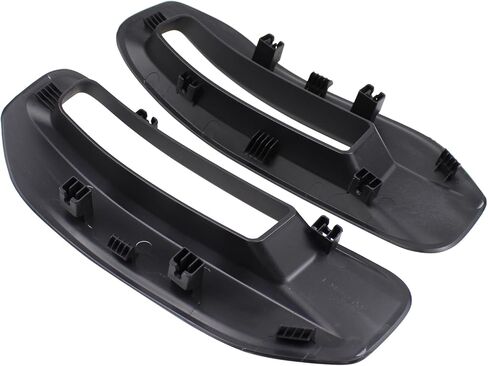 MOTOKU Front Driver and Passenger Side LED Fog Light Cover Bezel for Ram 1500 2019-2024 in Saudi Arabia