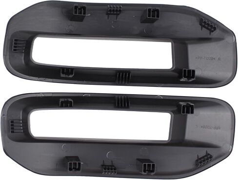 MOTOKU Front Driver and Passenger Side LED Fog Light Cover Bezel for Ram 1500 2019-2024 in Saudi Arabia