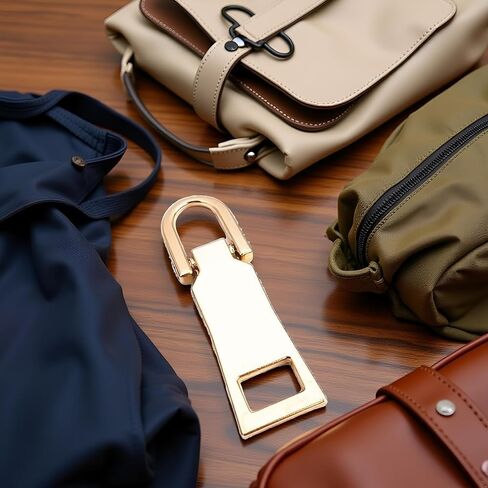 Gold Zipper Pull Replacement Zipper Repair, Zipper Slider Pull Tab, for Luggage Backpack Jacket Suitcase Coat (M) Sewing Notions and Supplies, Fasteners in Kuwait