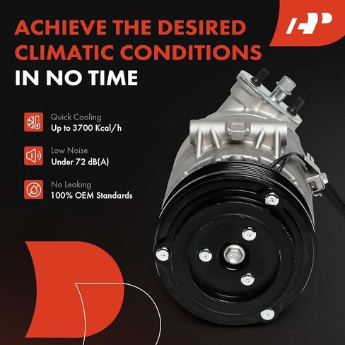 A-Premium Air Conditioner AC Compressor with Clutch Compatible with Chevrolet Corsa 2003-2008, Tornado 2004-2010, 1.8L in Saudi Arabia