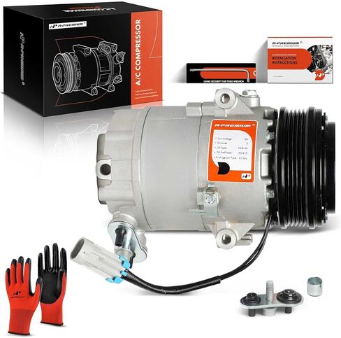 A-Premium Air Conditioner AC Compressor with Clutch Compatible with Chevrolet Corsa 2003-2008, Tornado 2004-2010, 1.8L in Saudi Arabia