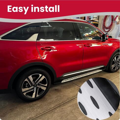 لوحة تشغيل مناسبة لكيا سورينتو 2021-2024 2025 LX، S، EX، SX، SX Prestige & SX Prestige X-Line Side Step Nerf Bar in Saudi Arabia