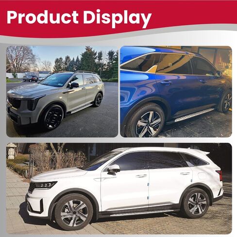 لوحة تشغيل مناسبة لكيا سورينتو 2021-2024 2025 LX، S، EX، SX، SX Prestige & SX Prestige X-Line Side Step Nerf Bar in Saudi Arabia