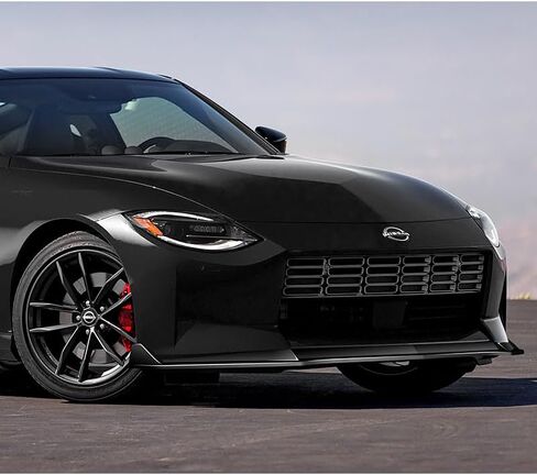 شفة المصد الأمامي NS-Style 3 قطع ABS مناسبة لـ 2023-2025 Nissan Z 400Z، ملحقات السيارة الخارجية مجموعة قطع غيار السيارات، مقسم طقم هيكل الذقن الهوائي، 2024 (مطلي باللون الأسود) in Kuwait