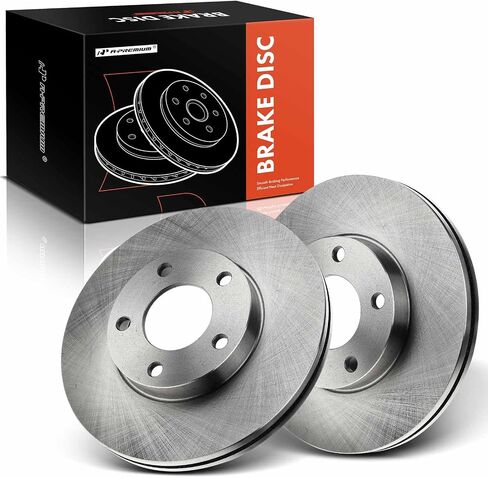 A-Premium 10.94 inch (278mm) Front Vented Disc Brake Rotors Compatible with Select Mazda Models - 3 2004-2013, 3 Sport 2010 2012, 2.0L, 2-PC Set in Saudi Arabia