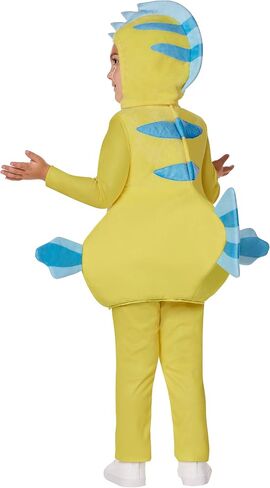 Spirit Halloween The Little Mermaid Toddler Flounder Costume | Officially Licensed | Disney | The Little Mermaid Costume in Saudi Arabia