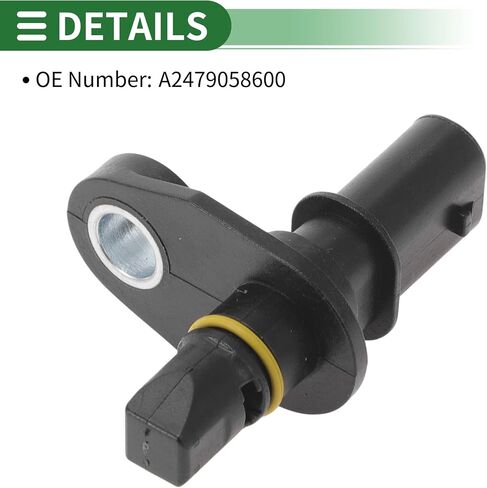 مستشعر سرعة العجلات ABS مستشعر ABS رقم A2479058600 لسيارة Mercedes-Benz Sprinter 1500 907 2020-2021 1 قطعة خلفي يسار خلفي يمين عالمي in Saudi Arabia
