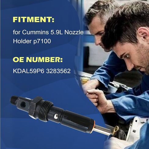 6pcs Fuel Injector Pencil Nozzle Assembly 4W7017 4W-7017 Compatible with 3306 3406 3406B 3406C 3412 SR4 Engine After-Market Parts in Kuwait