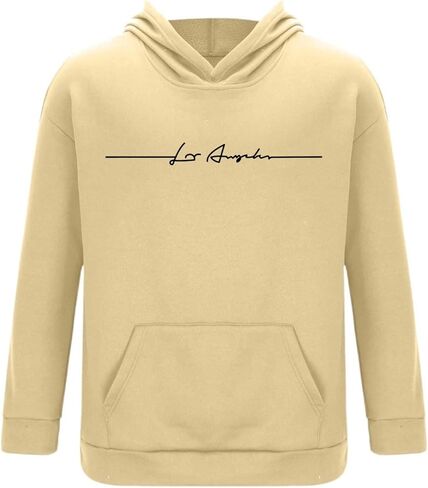Los Angeles Sweatsuits for Men 2 Piece Set Letter graphic Print Hoodie and Sweatpants Jogging Suit Athletic Tracksuit in Saudi Arabia