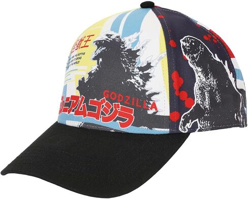Godzilla Kanji All-Over Print Adult Baseball Cap in Saudi Arabia