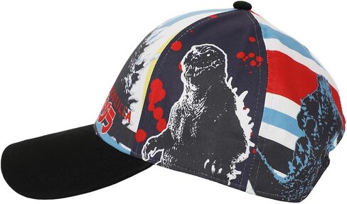 Godzilla Kanji All-Over Print Adult Baseball Cap in Saudi Arabia