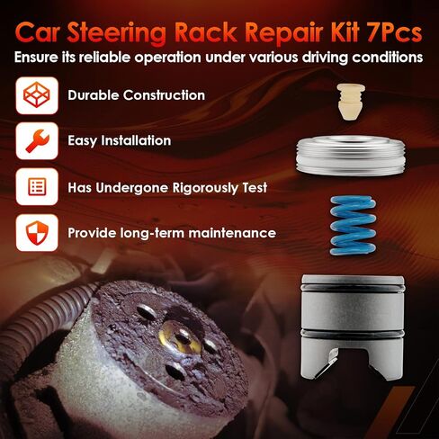 Car Steering Rack Repair Kit with 24mm Hex Head Thrust Piece Tool, Compatible With 2010-2019 BMW Series 1 2 3 4, X1 X3 X4, F20 F21 F22 F23 F30 F31 F34 F32 F33 F36 F48 F25 F26, Replaces#: 32106891974 in Saudi Arabia
