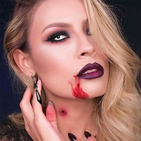 WCRAZYE القوطية الظلام الخفافيش أقراط فريدة من نوعها أحمر أسود كريستال الأحجار الكريمة الخفافيش الأقراط الشرير الصخرة نمط الخفافيش الحيوان استرخى انخفاض الأقراط أزياء الهالوين أقراط مجوهرات للنساء in Saudi Arabia