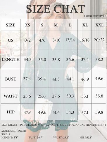 CUPSHE Women Elegant V Neck Lace Peasant Sleeve Mini Summer Dress Elastic High Waist A Line Casual Wedding Guest Dress in Saudi Arabia