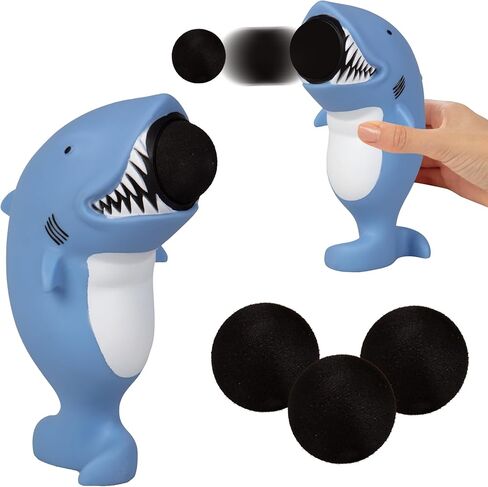 Hog Wild Pig Ball Popper Toy - Includes 4 Soft Foam Balls - Squeeze to Pop Air Powered Balls Up to 20 Feet - Launcher Safe for Indoor/Outdoor Play - Party Favor Gift for Kids, Girls, Boys Ages 5+ in Saudi Arabia