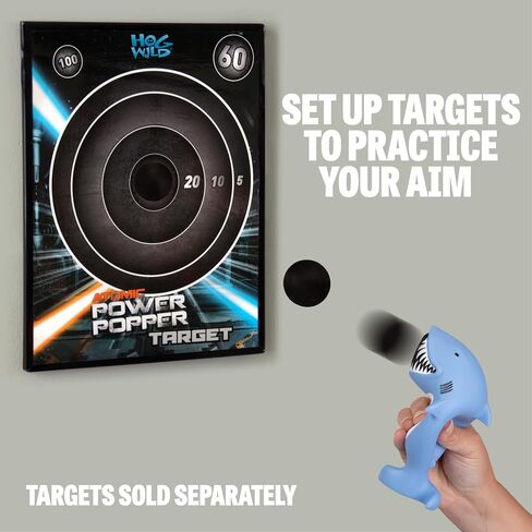Hog Wild Pig Ball Popper Toy - Includes 4 Soft Foam Balls - Squeeze to Pop Air Powered Balls Up to 20 Feet - Launcher Safe for Indoor/Outdoor Play - Party Favor Gift for Kids, Girls, Boys Ages 5+ in Saudi Arabia