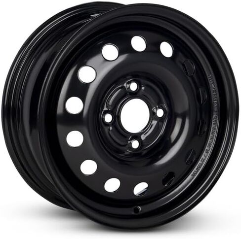 New OEM Replacement Wheel for 2004-2011 Ford Focus 15x6 inch Steel Rim Painted Black Fit 195/60R15 in Saudi Arabia