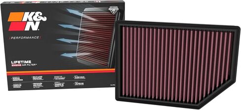 K&N Replacement Air Filter compatible with Jeep (Grand) Wagoneer 3.0/5.7/6.4L 2022- (33-5125) in Saudi Arabia