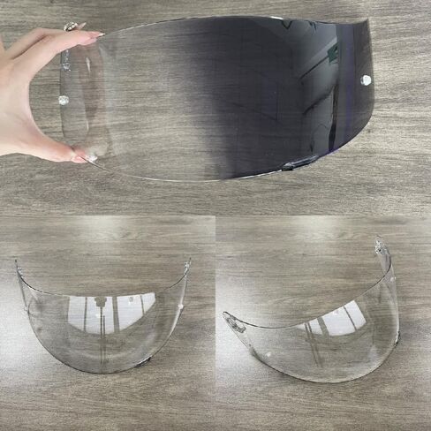 Helmet Visor Replacement. Helmet Face Shield UV Protection Compatible with ILM 902,902L,902BT (Photochromic Clear/Deep Black-Day&Night Use) in Saudi Arabia