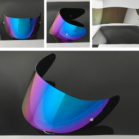 Helmet Visor Replacement. Helmet Face Shield UV Protection Compatible with ILM 902,902L,902BT (Photochromic Clear/Deep Black-Day&Night Use) in Saudi Arabia