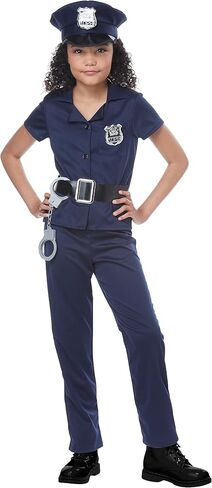Girls Cute Cop Costume in Saudi Arabia