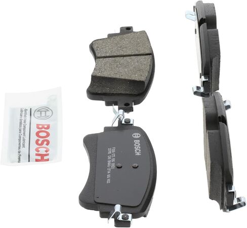 BOSCH BC1898 QuietCast Premium Ceramic Disc Brake Pad Set - Compatible with Select Audi A4, A4 allroad, A4 Quattro, A5 Quattro, A5 Sportback, A6 Quattro, A7 Sportback, Q5, RS5, S4, S5, SQ5 +More; REAR in Saudi Arabia