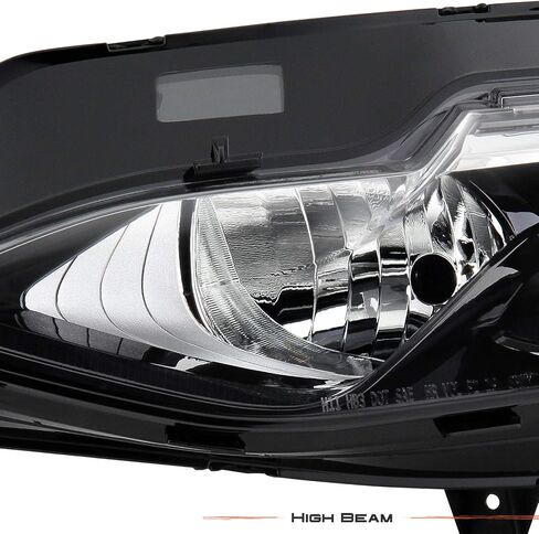 AKKON - Fits 2019-2021 Chevy Malibu [Halogen Type] Projector Chrome Headlights Pair Driver Left + Passenger Right Headlamps 19 20 in Saudi Arabia