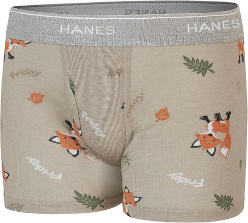 Hanes Boys' Boxer Briefs, Moisture-Wicking Underwear for Boys & Toddlers, Assorted, 10 or 12 Pack in Saudi Arabia