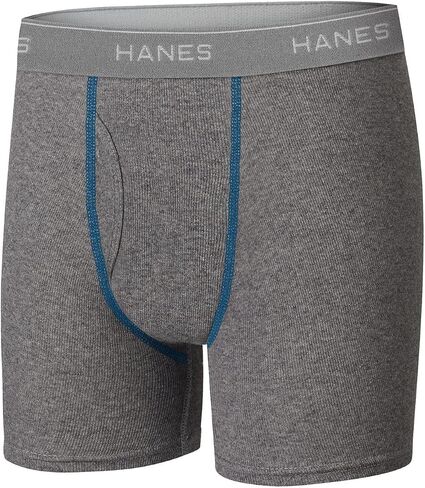 Hanes Boys' Boxer Briefs, Moisture-Wicking Underwear for Boys & Toddlers, Assorted, 10 or 12 Pack in Saudi Arabia