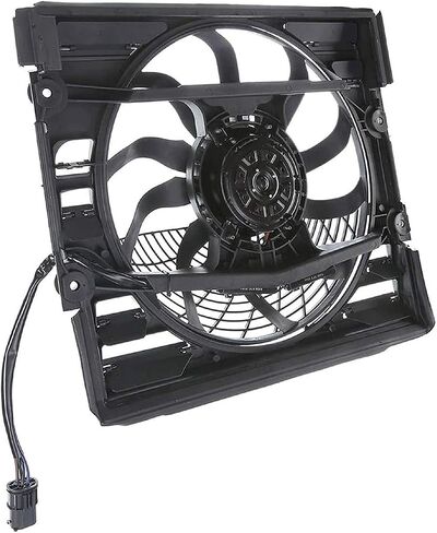 621-209 Engine Radiator Cooling Fan for BMW 740i 1997-1998 740iL 1996-1998 V8 4.4L Petrol Sedan E38 750iL 1996-1998 V12 5.4L, 344-55010-200 64548369070 64548380774 in Saudi Arabia