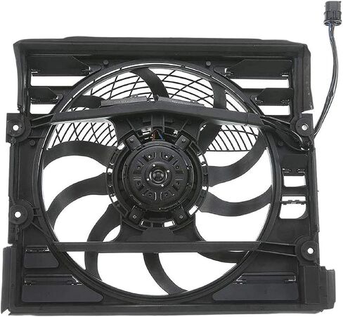 621-209 Engine Radiator Cooling Fan for BMW 740i 1997-1998 740iL 1996-1998 V8 4.4L Petrol Sedan E38 750iL 1996-1998 V12 5.4L, 344-55010-200 64548369070 64548380774 in Saudi Arabia