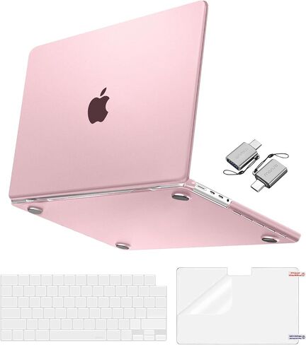 حافظة MOSISO متوافقة مع جهاز MacBook Pro 16 بوصة 2024 2023 2022 2021 M4 M3 M2 M1 A3403 A3186 A2991 A2780 A2485، حافظة صلبة ذات لون طبيعي أصلي رفيع للغاية ولوحة مفاتيح وفيلم شاشة ونوع C، أسود فلكي in Kuwait