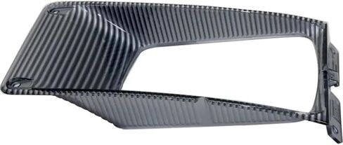 KarParts360 For Navistar 8100 1995-2003 حواف المصباح الأمامي للسائق وجانب الركاب | زوج | كروم | الثقيلة | بديل لـ IH2511100، IH2510100 | 1661764C1, 1661763C1 in Saudi Arabia