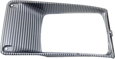 KarParts360 For Navistar 8100 1995-2003 حواف المصباح الأمامي للسائق وجانب الركاب | زوج | كروم | الثقيلة | بديل لـ IH2511100، IH2510100 | 1661764C1, 1661763C1 in Saudi Arabia