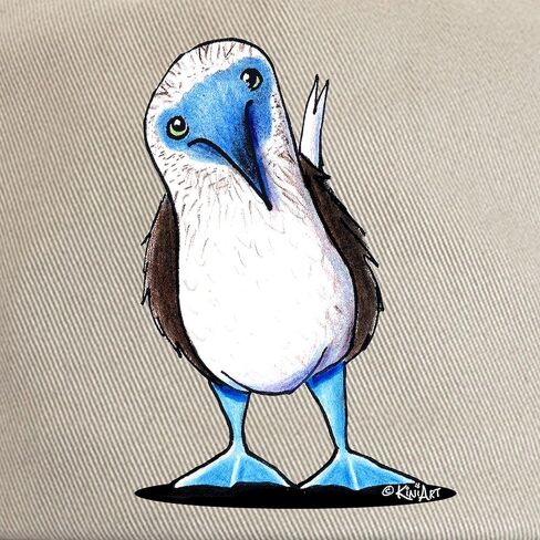 CafePress Blue Footed Booby Cap Adjustable Baseball Cap in Saudi Arabia