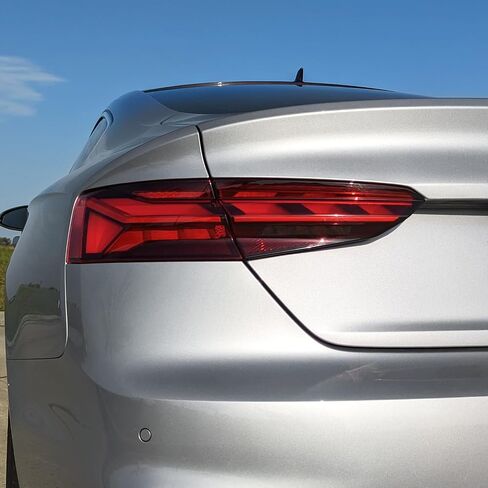 صبغة دخان الفينيل مسبقة القطع من SlickMod لسيارة Audi A5 S5 RS5 عاكس 2020-2024 (35% دخان خفيف، 4. عاكس)، SM-AUD-A5S5-2024-TLA in Saudi Arabia